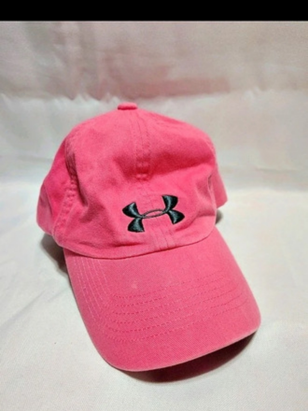 Under Armour Youth Headline Hat Pink Adjustable Cap